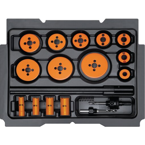 BTI Box 1 + Bi-Metall-Zylindersägen, BTI Box Bi-Metall-Zylindersägen, BTI Box 1 Bi-Metall-Zylindersägen